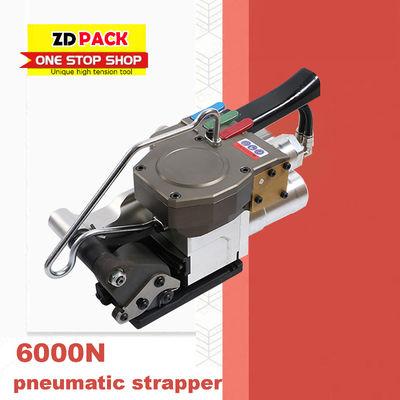 comprare Strumento ad alta tensione unico 6000N Strumento pneumatico di cintura confezionamento Strapping Machine per applicazioni di cintura PET da 32 mm online manufacture