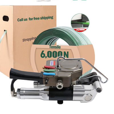 comprare Macchina di avvolgimento di cilindri ad alta potenza Air Pneumatic Pet Strap Sealing Machine online manufacture