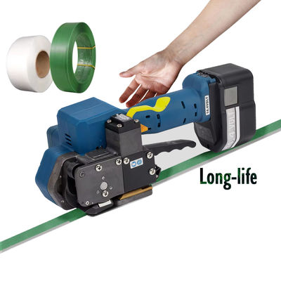comprare 12 - 19 mm Strumento di cingolazione in plastica a batteria Macchina manuale di cingolazione in polipropilene online manufacture