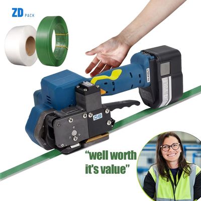 comprare Strumento elettrico per il rilegamento del fascio di imballaggio Stringing Handheld Strapping Machine for PP/PET Plastic Packaging Strapping Tensioner online manufacture