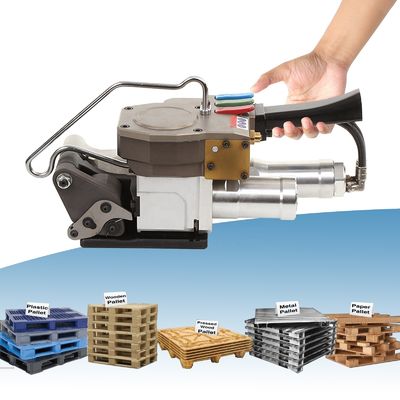 Nastro 25 - 32 mm Pneumatico Strumento di Strapping in plastica String tensione Strap Joint Pallet Packing Machine