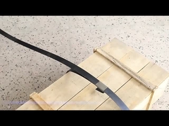 Tensione manuale di cingolate in acciaio con tipo rack, fino a 1 1/4 