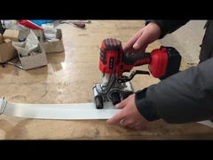 Strumento professionale di fasciatura in plastica a batteria per imballaggi industriali e commerciali