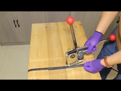 Strumento di legatura in acciaio senza sigillo a combinazione manuale più venduto